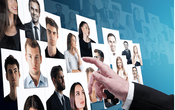 Video conference hiring process